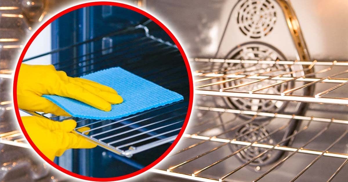 Suggerimento in 2 minuti per pulire il forno unto e nero
