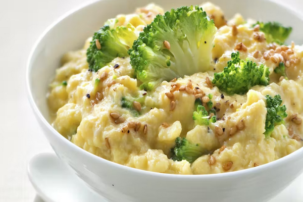 Oeufs Brouilles Au Brocoli